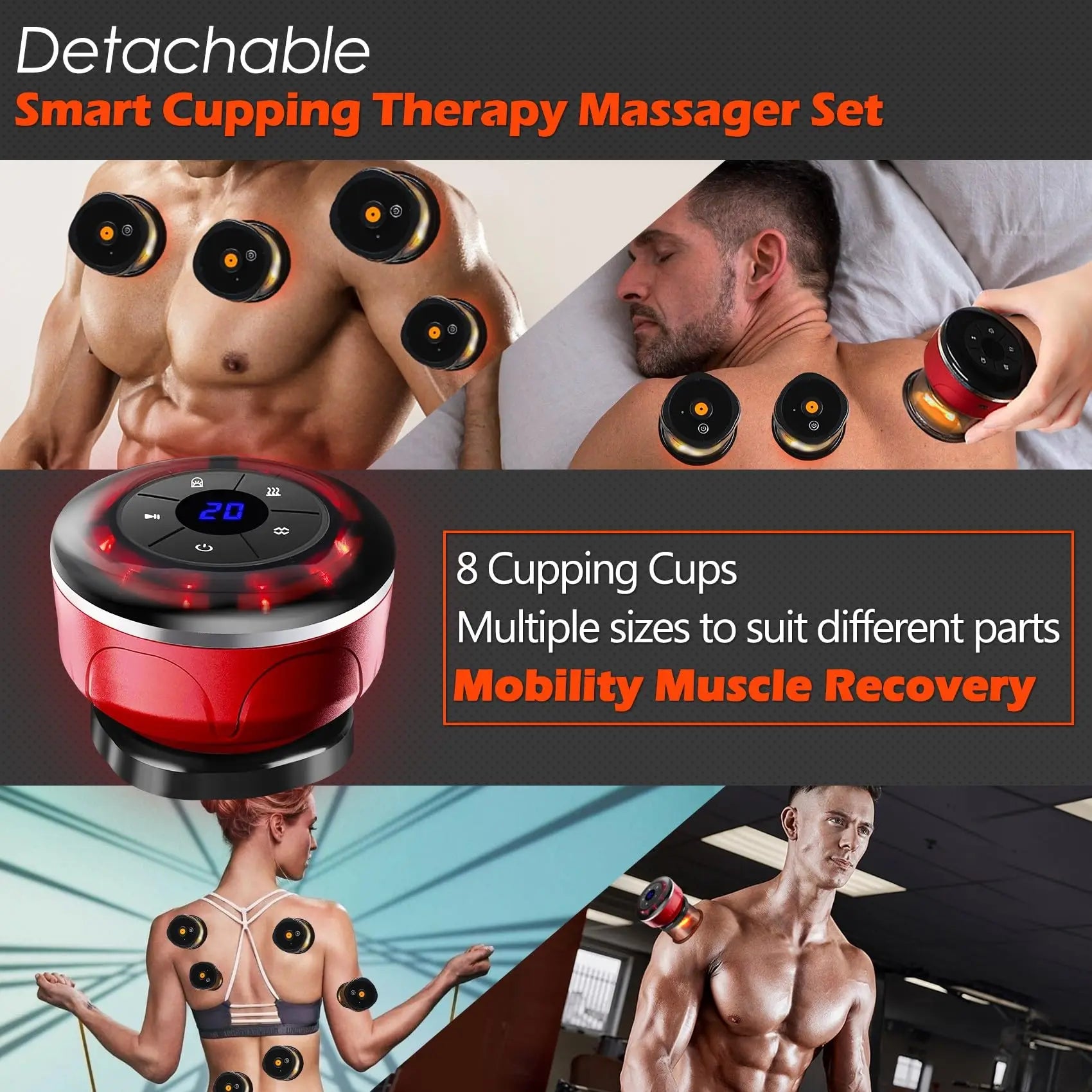 PerformWell Multi-Smart Cupping Set