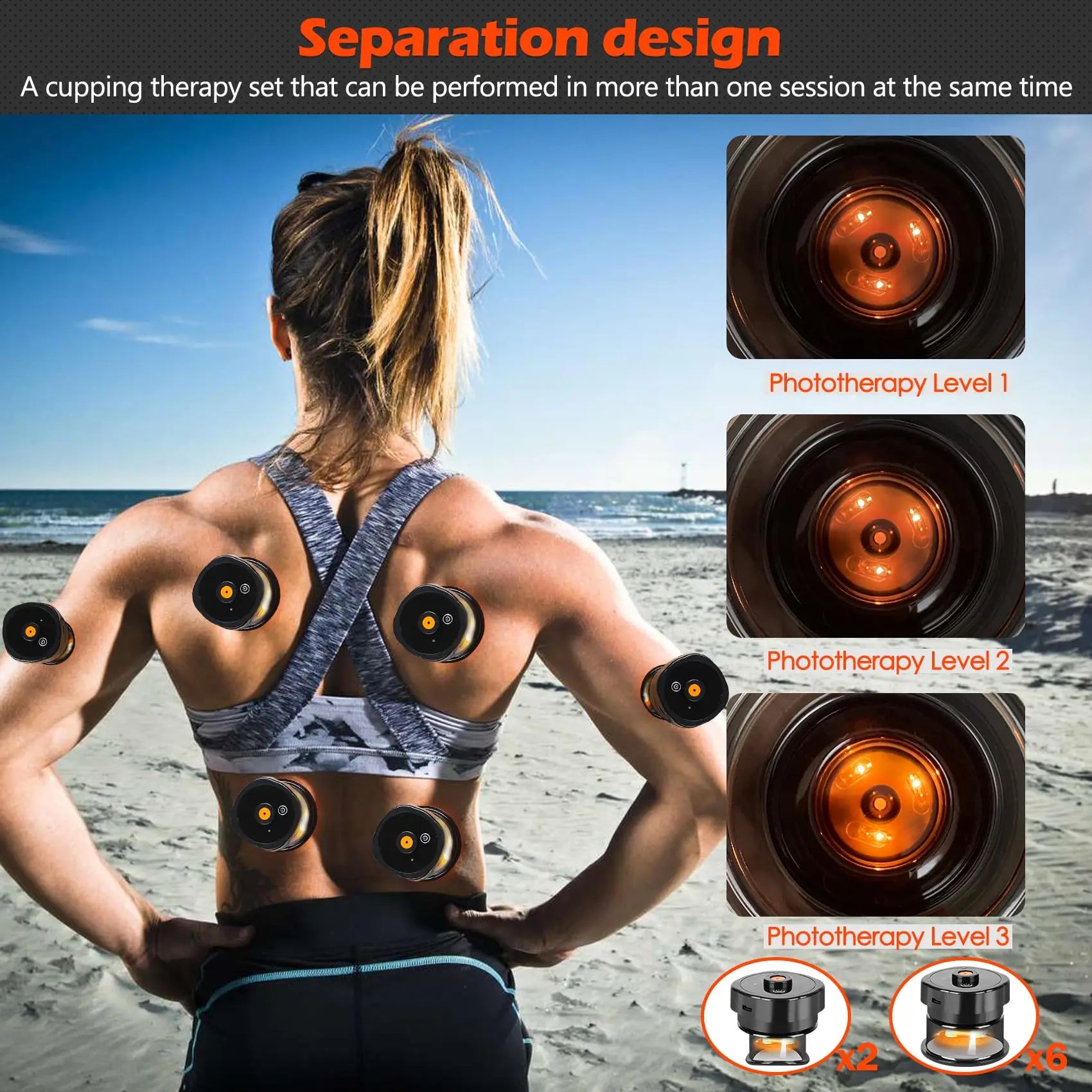 PerformWell Multi-Smart Cupping Set